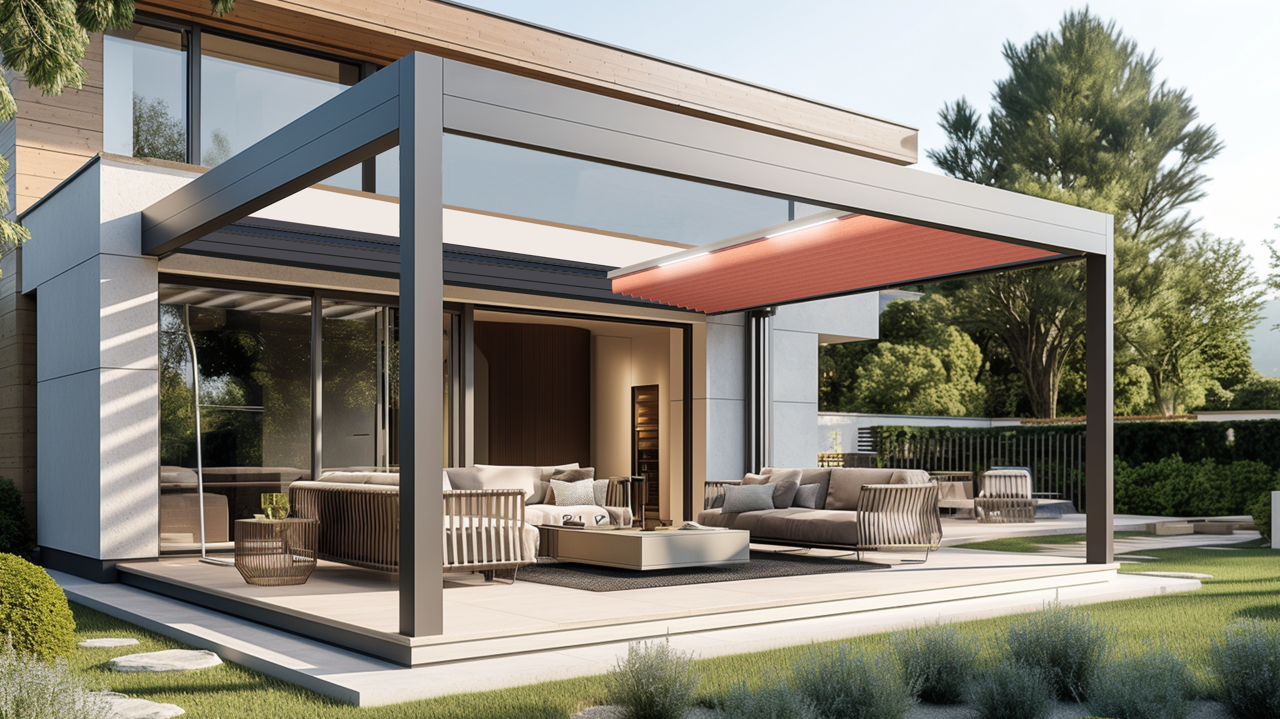 Viora Fabric Pergola Systems